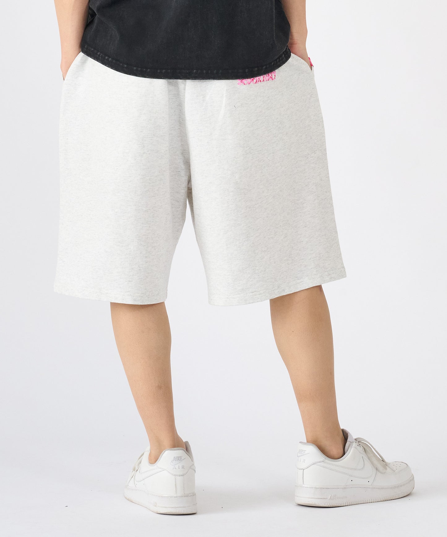 カモフラ発泡プリントショートパンツ
