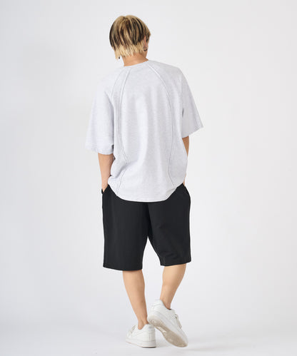 カモフラ発泡プリントショートパンツ