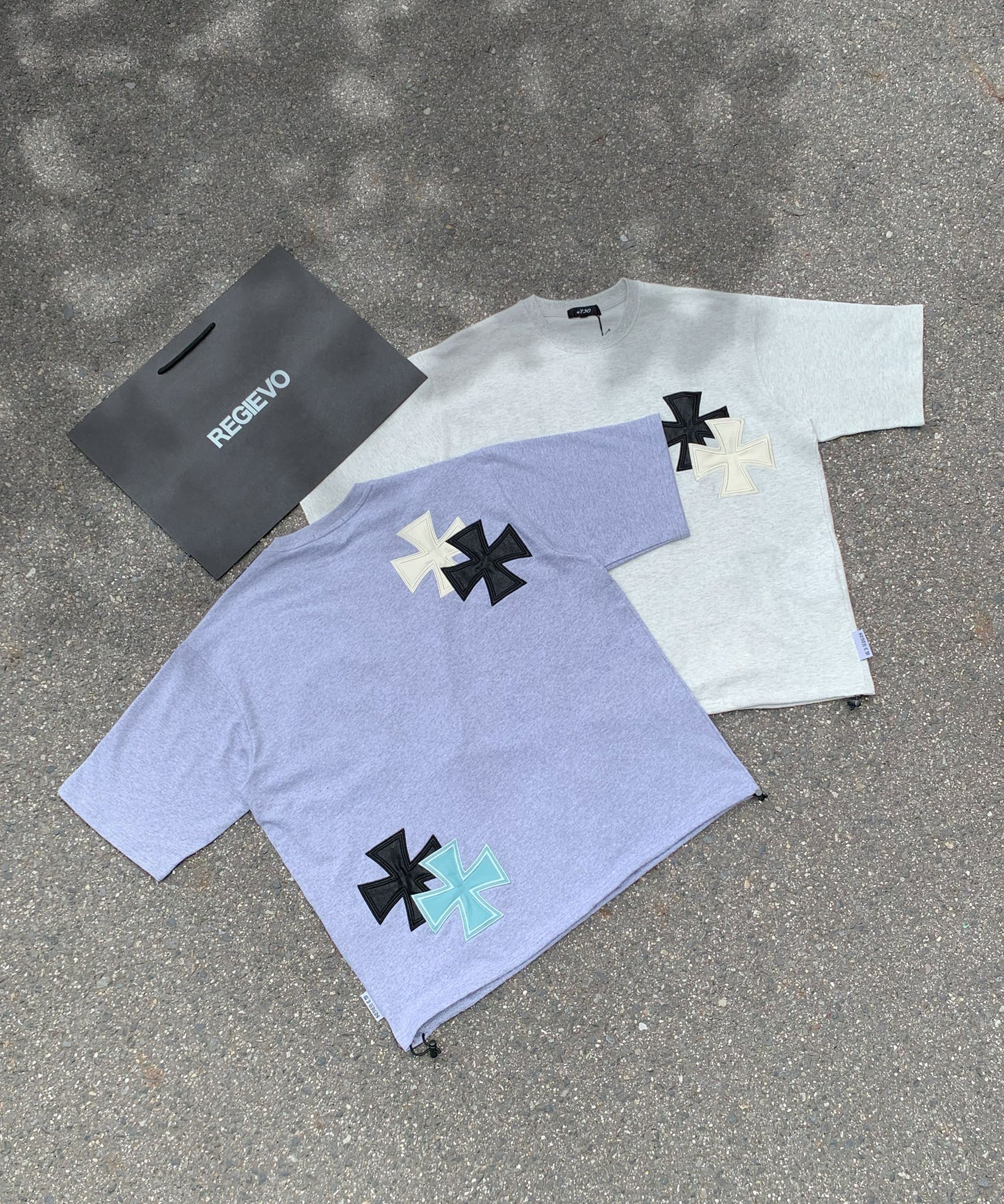 【2着で7,980円】Last Summer Special Vol.9 アイアンクロスPUアップリケ半袖Tシャツ