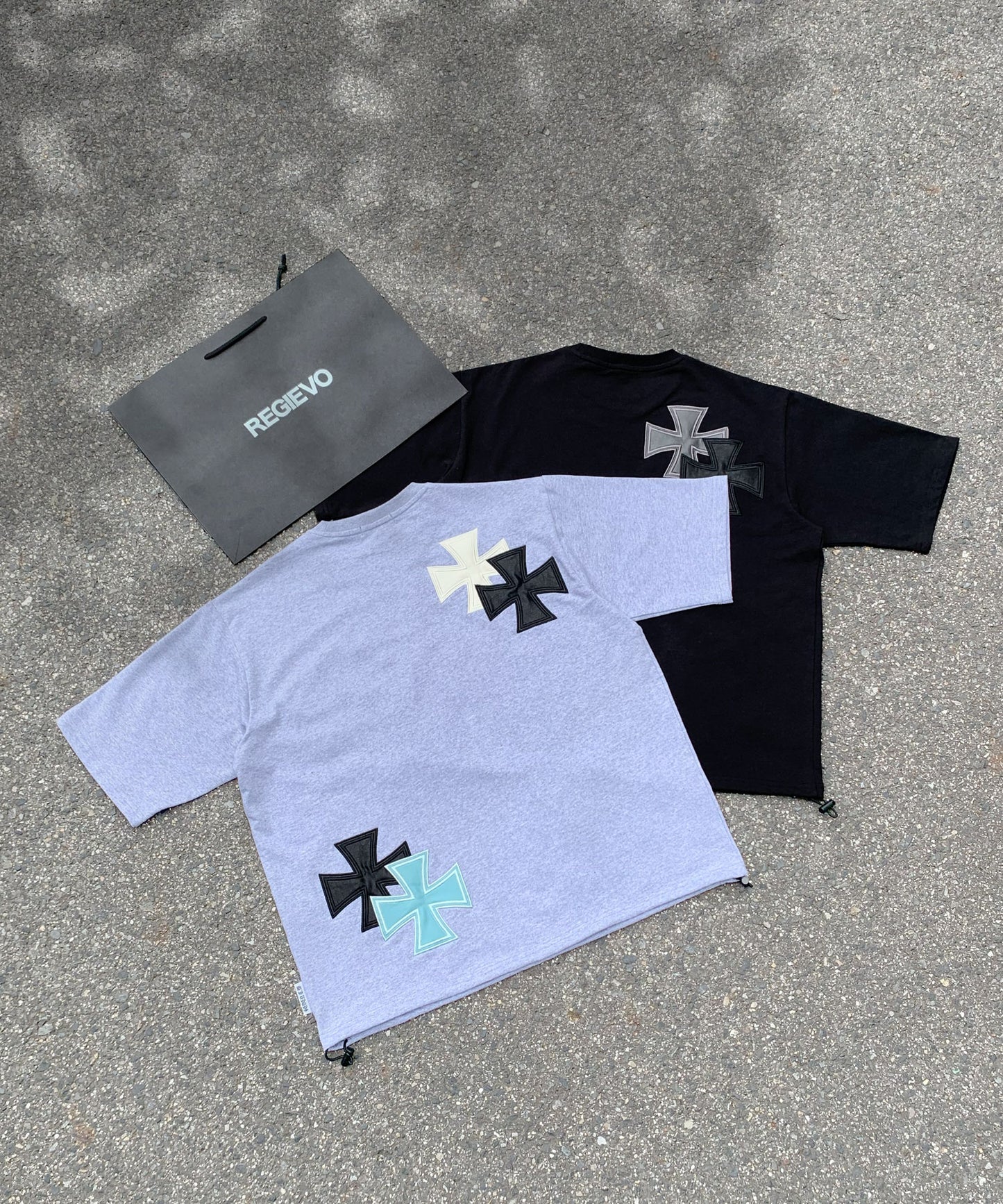 【2着で7,980円】Last Summer Special Vol.9 アイアンクロスPUアップリケ半袖Tシャツ