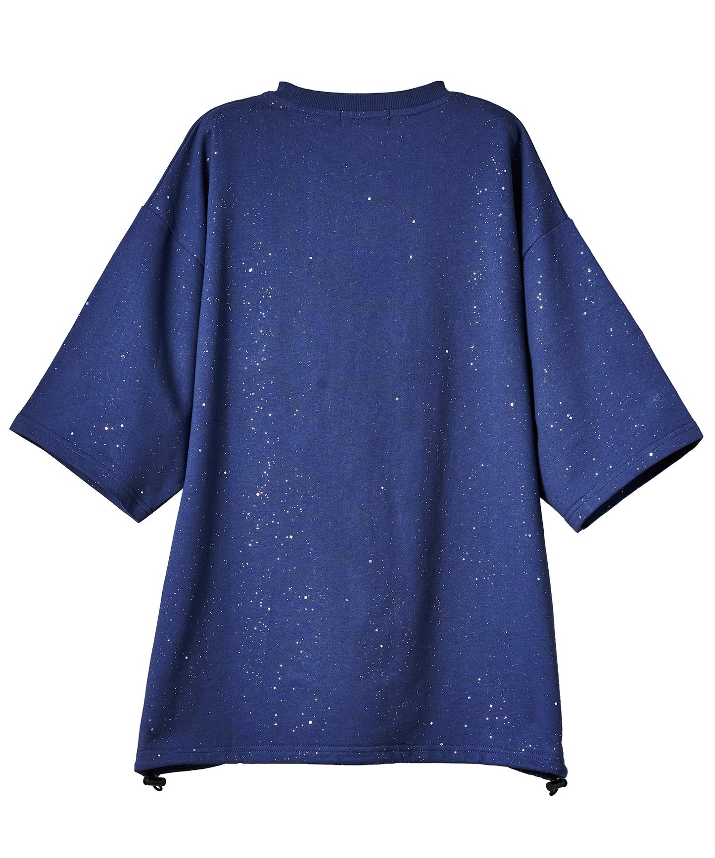 グリッターラメサガラ刺繍半袖Tシャツ