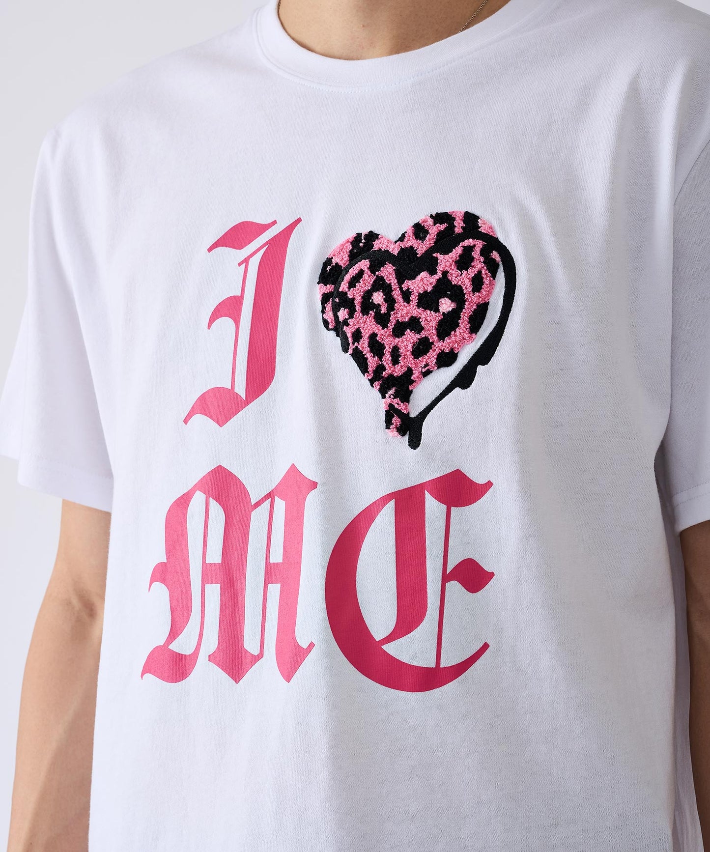 Ⅰ♥ME　サガラ刺繍Tシャツ