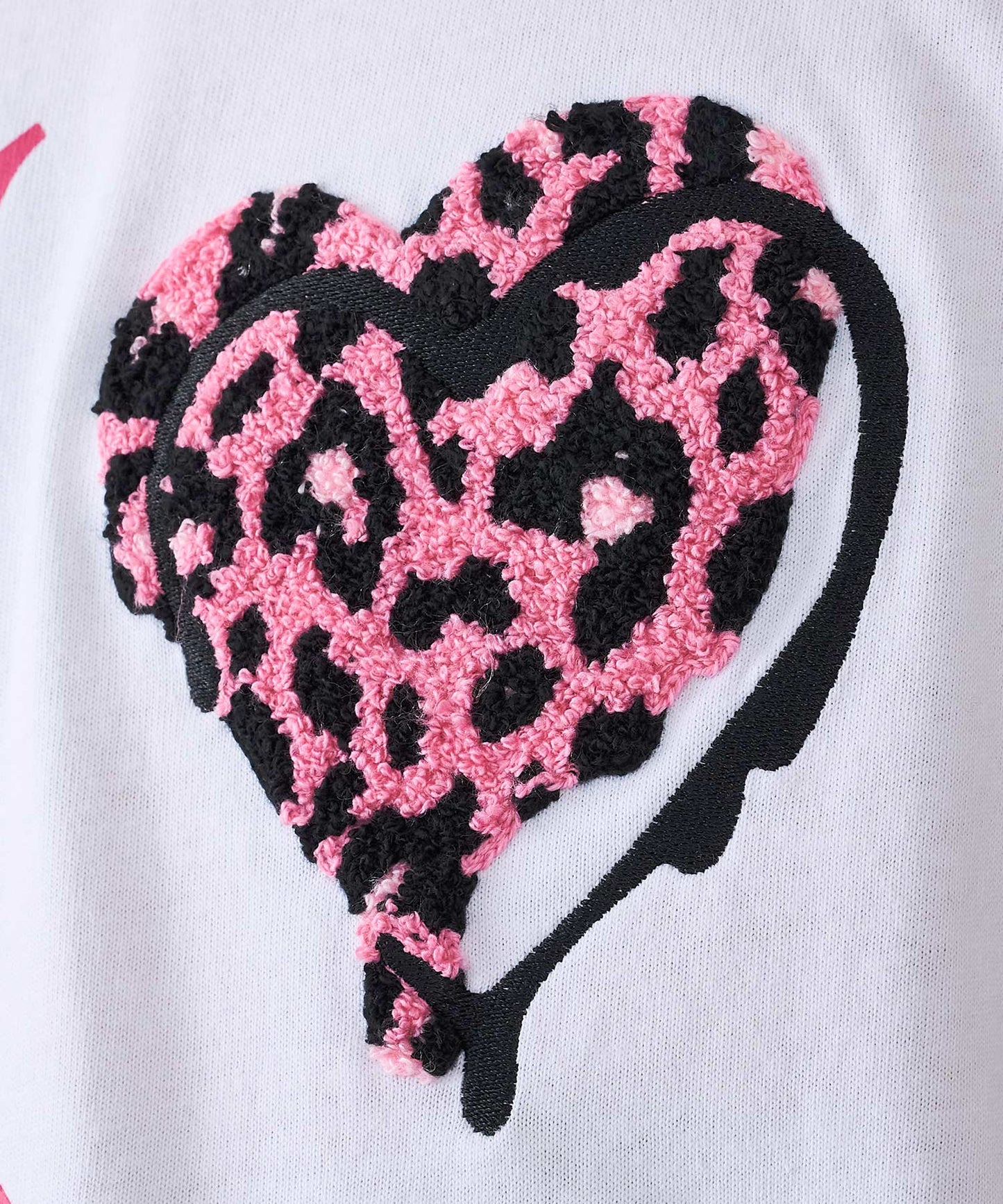 Ⅰ♥ME　サガラ刺繍Tシャツ