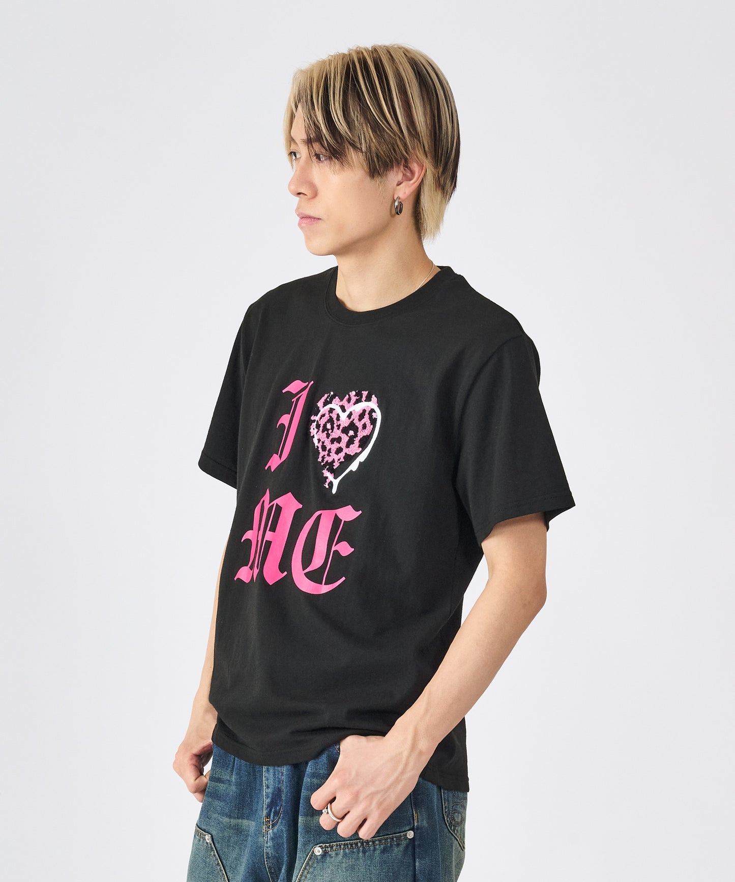 Ⅰ♥ME　サガラ刺繍Tシャツ