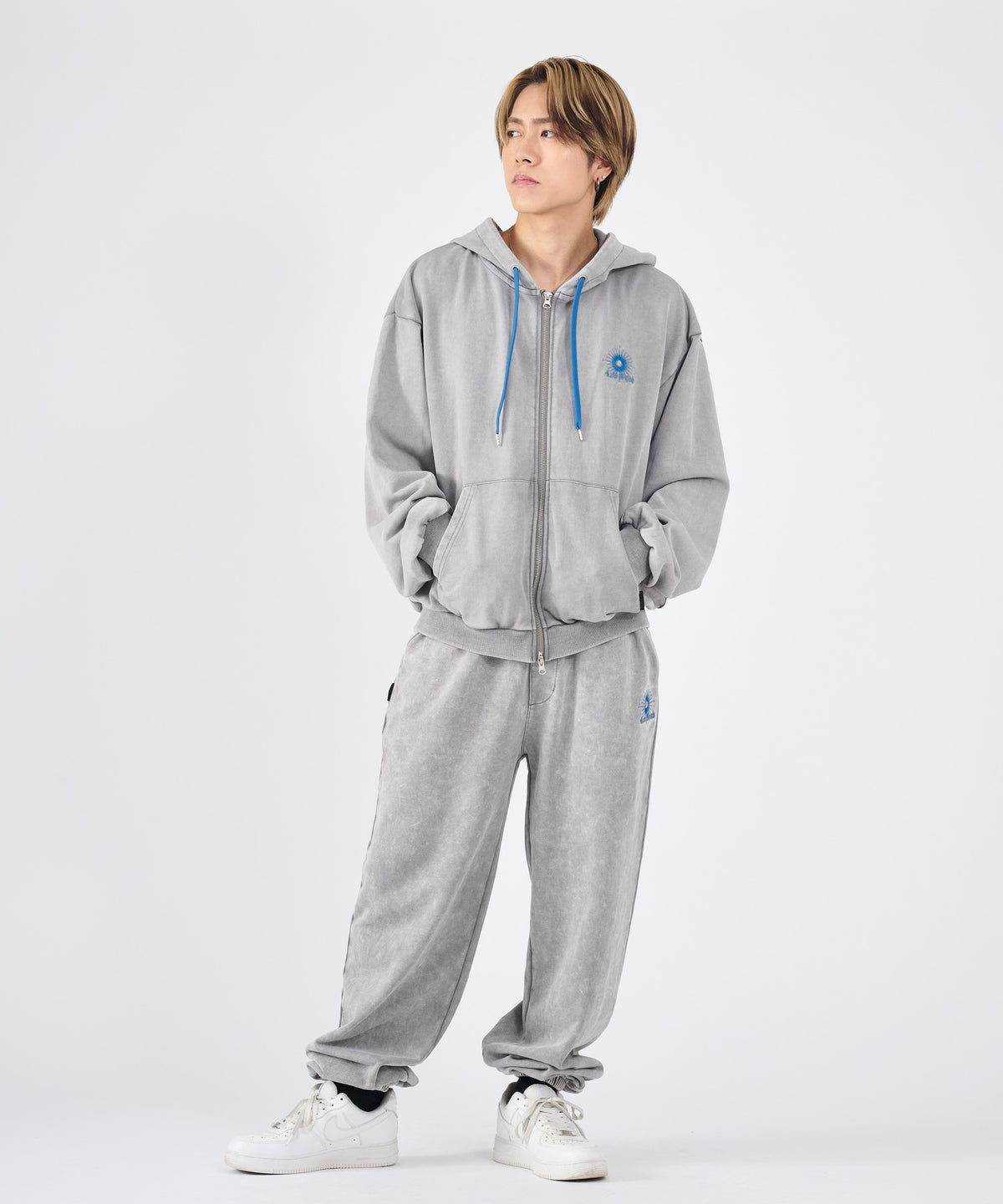 ケミカル硫化　ロゴアップリケZIPセットアップ