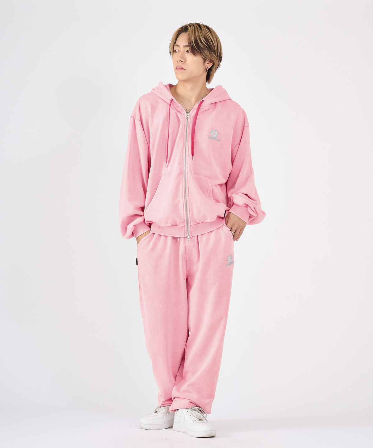 ケミカル硫化　ロゴアップリケZIPセットアップ
