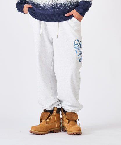 ハートデニムアップリケパンツ