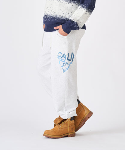 ハートデニムアップリケパンツ