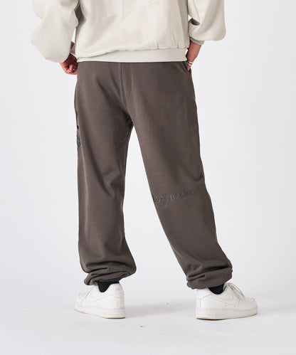 ハートデニムアップリケパンツ