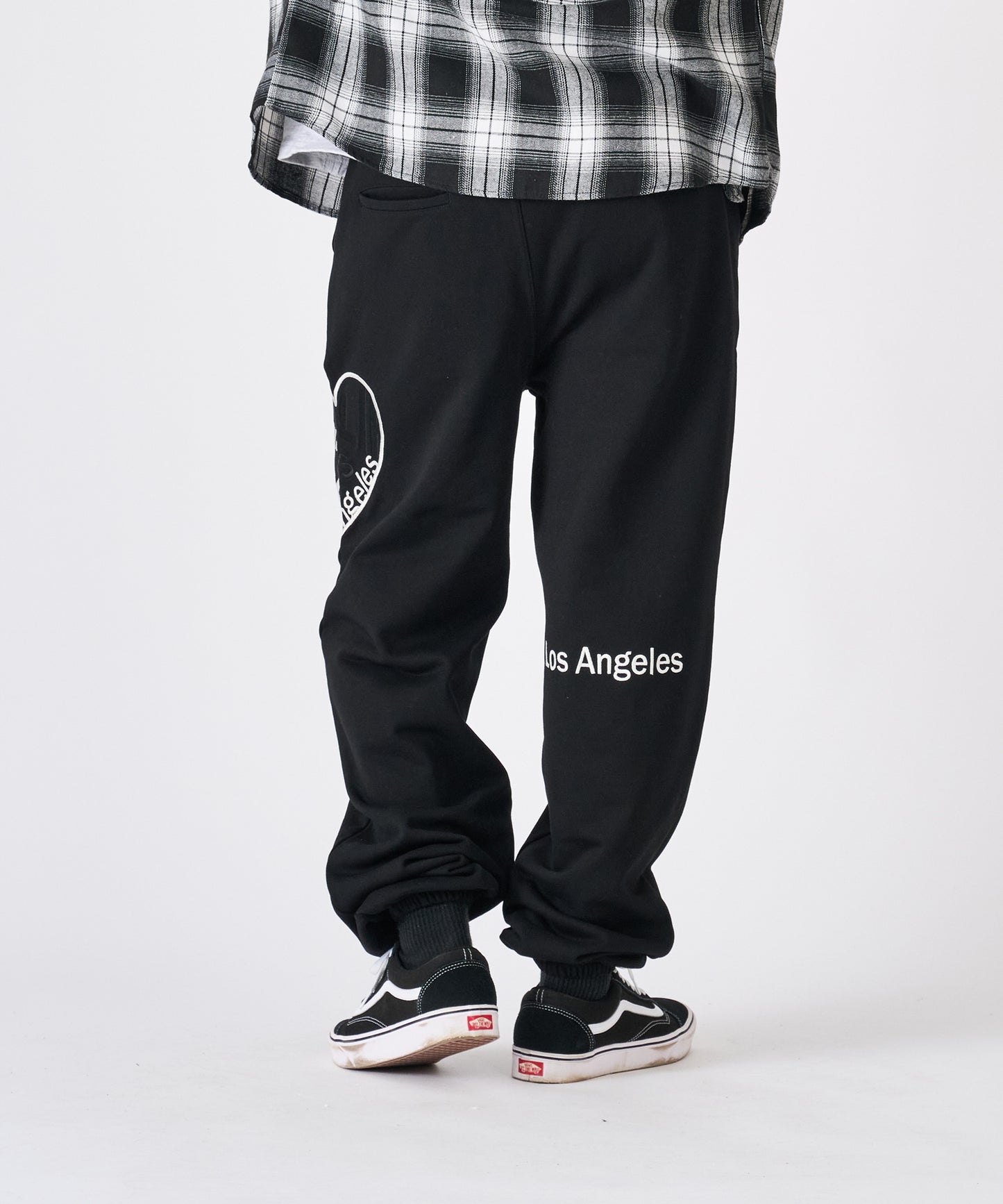 ハートデニムアップリケパンツ