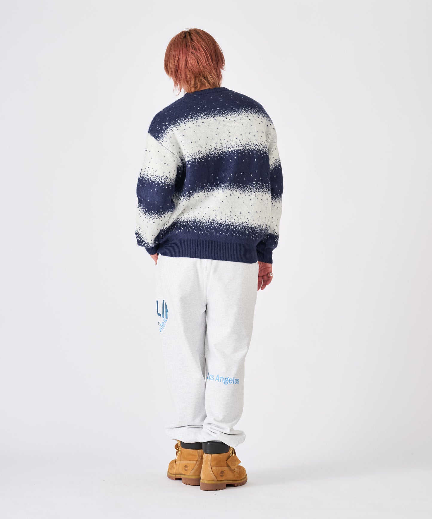 ハートデニムアップリケパンツ