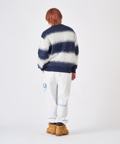 ハートデニムアップリケパンツ