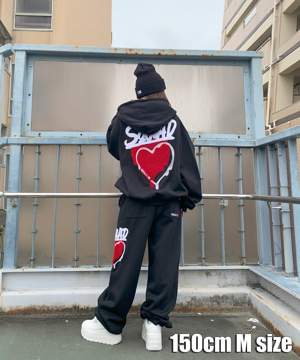 【MAG!C☆PRINCEコラボ】ハートサガラ刺繍セットアップ