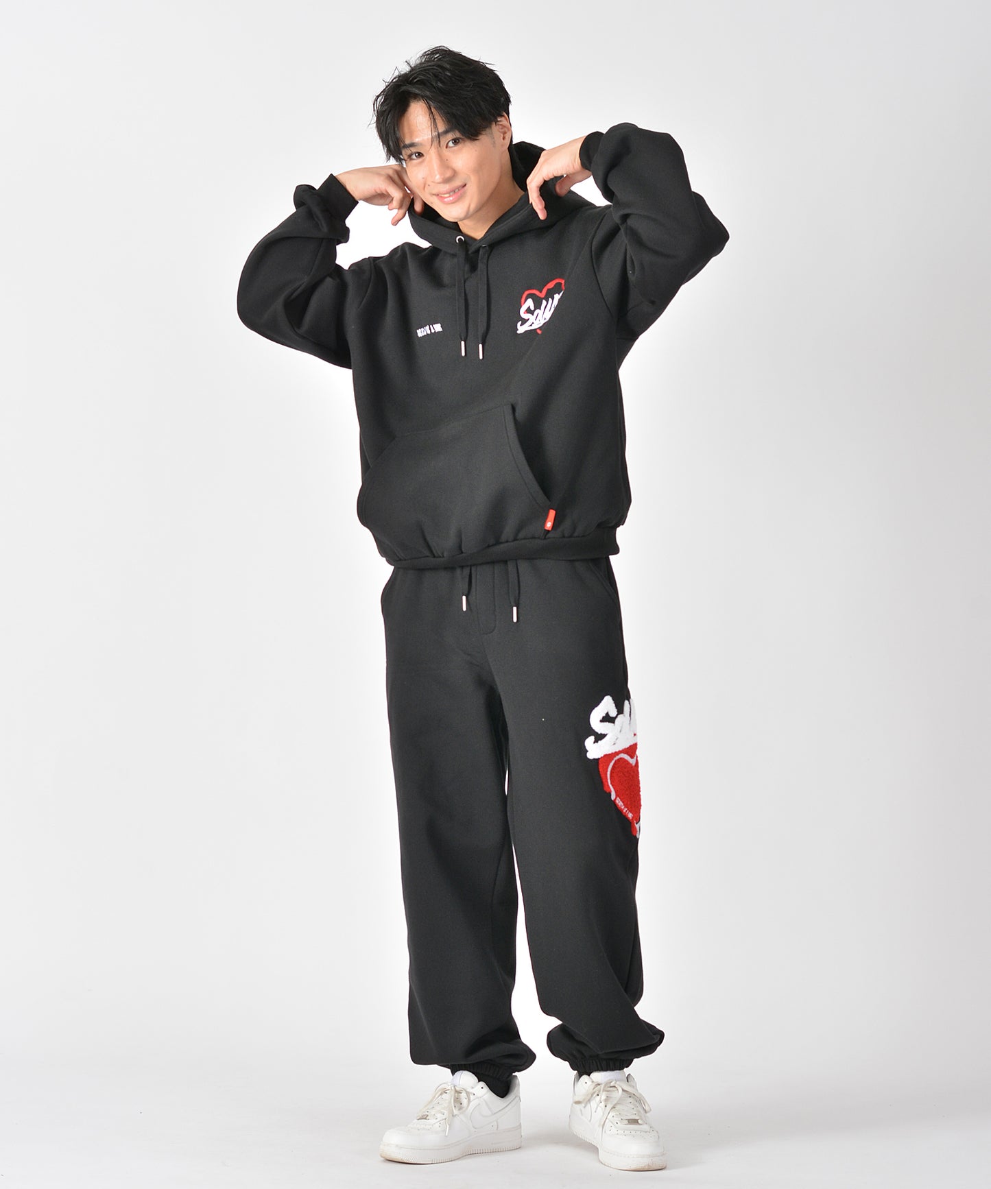 【MAG!C☆PRINCEコラボ】ハートサガラ刺繍セットアップ