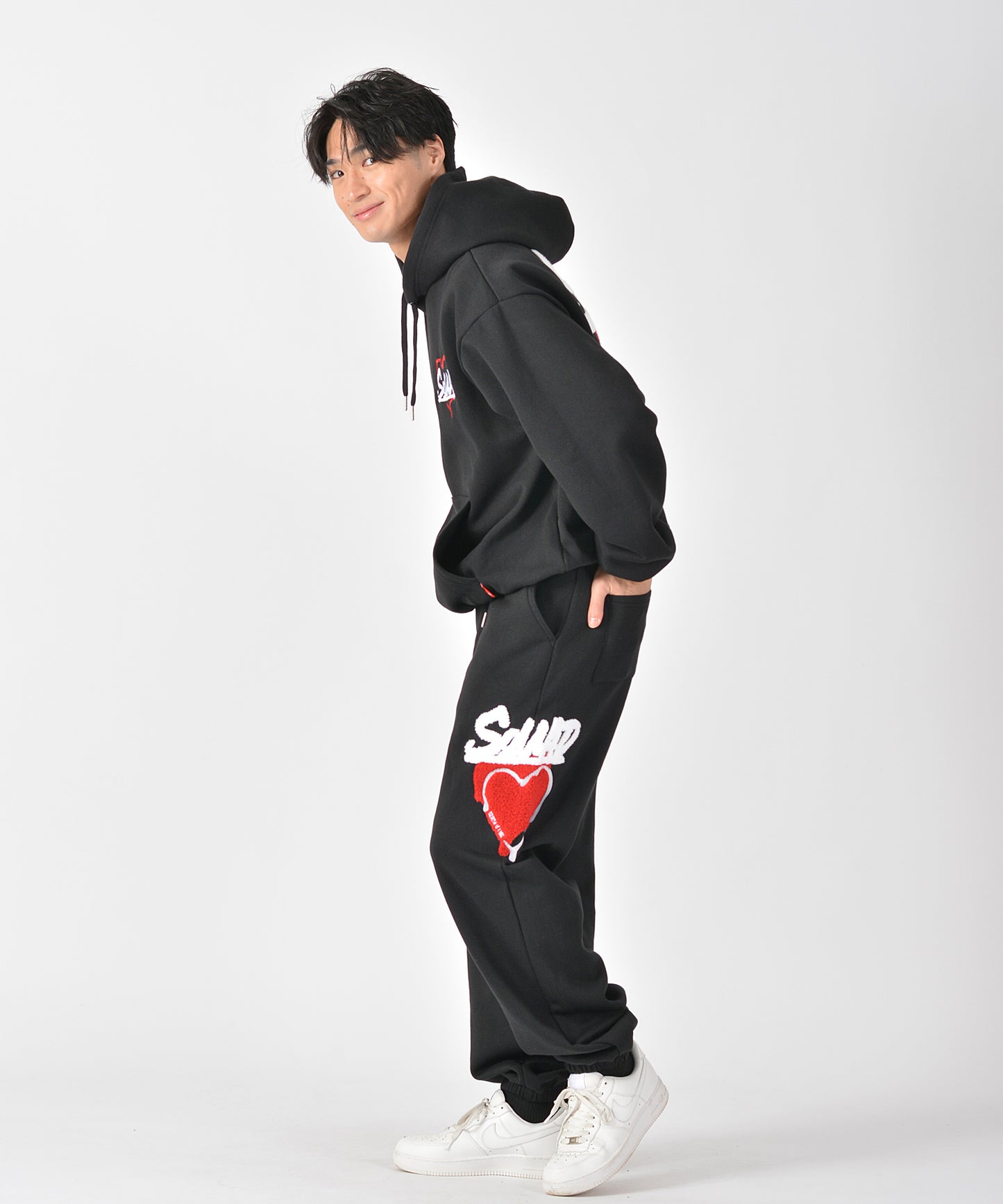 【MAG!C☆PRINCEコラボ】ハートサガラ刺繍セットアップ