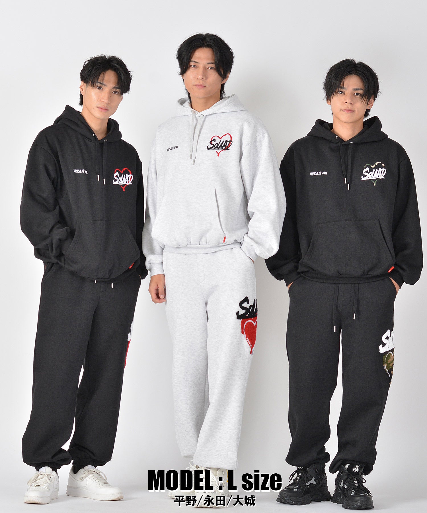 MAG!C☆PRINCEコラボ】ハートサガラ刺繍セットアップ – REGIEVO