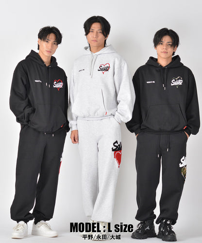 【MAG!C☆PRINCEコラボ】ハートサガラ刺繍セットアップ