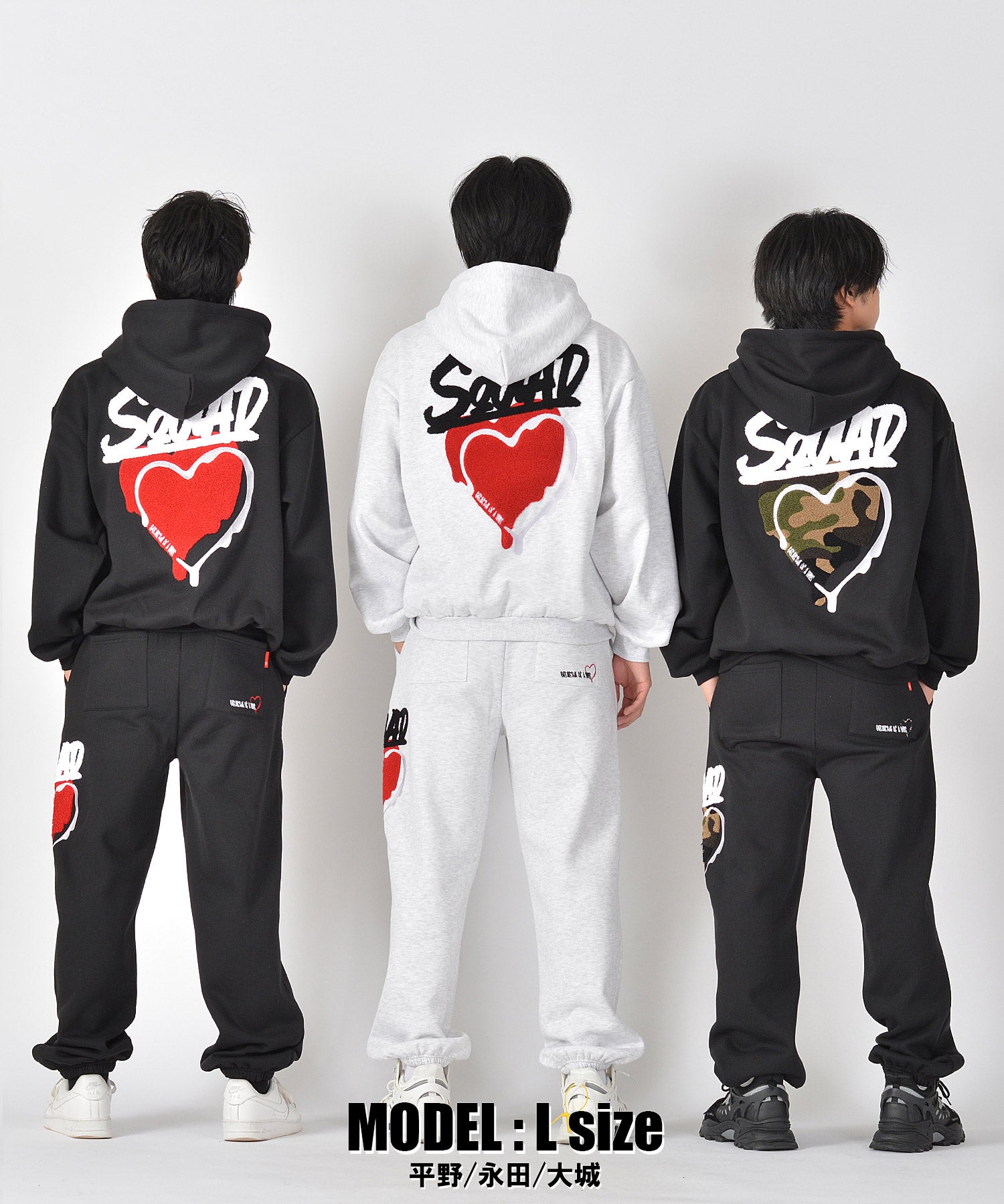 MAG!C☆PRINCEコラボ】ハートサガラ刺繍セットアップ – REGIEVO