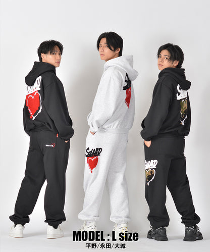 【MAG!C☆PRINCEコラボ】ハートサガラ刺繍セットアップ