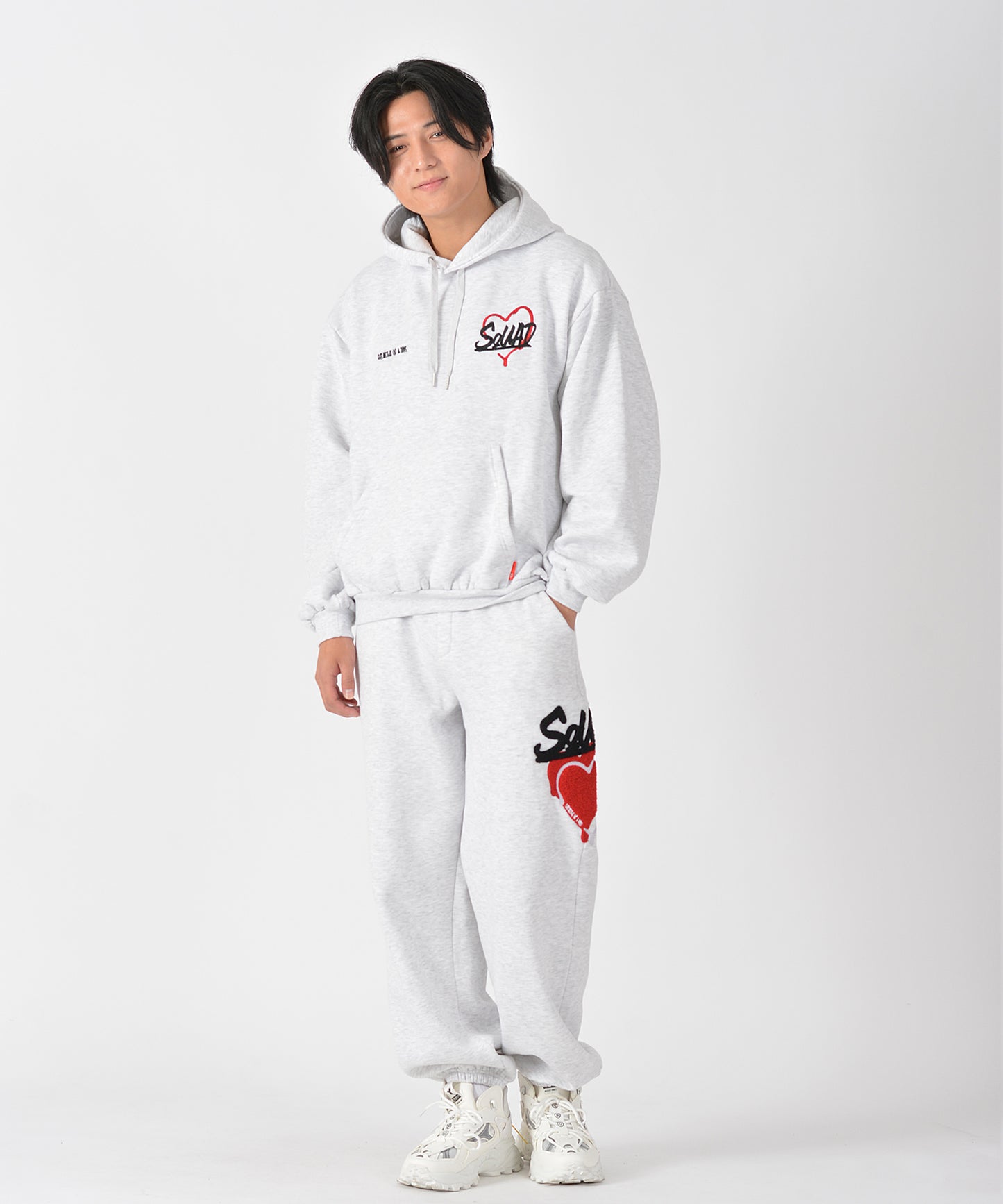 【MAG!C☆PRINCEコラボ】ハートサガラ刺繍セットアップ
