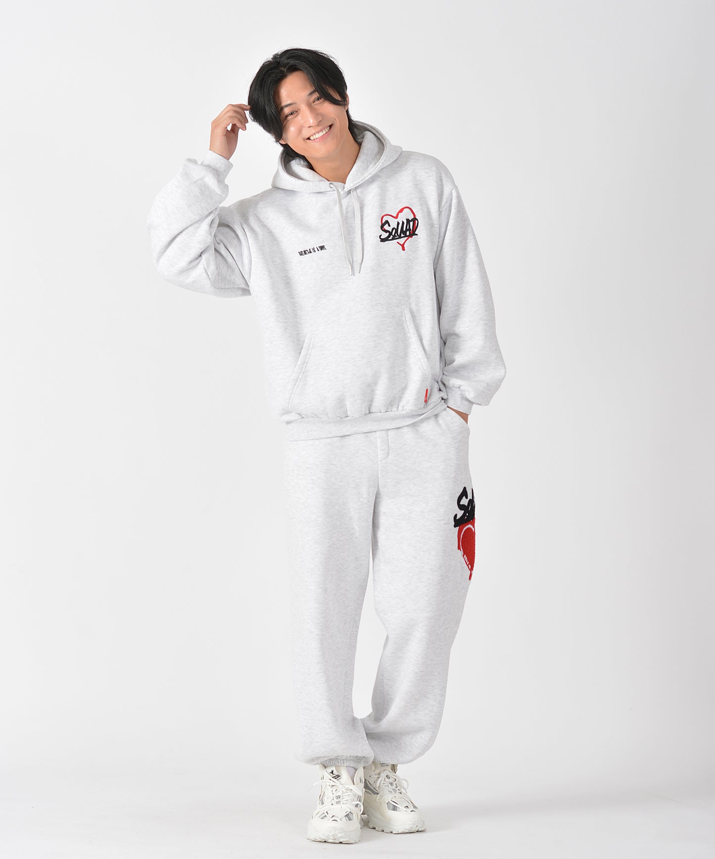 【MAG!C☆PRINCEコラボ】ハートサガラ刺繍セットアップ
