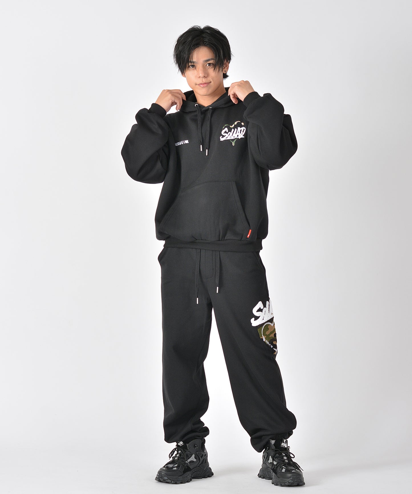 【MAG!C☆PRINCEコラボ】ハートサガラ刺繍セットアップ