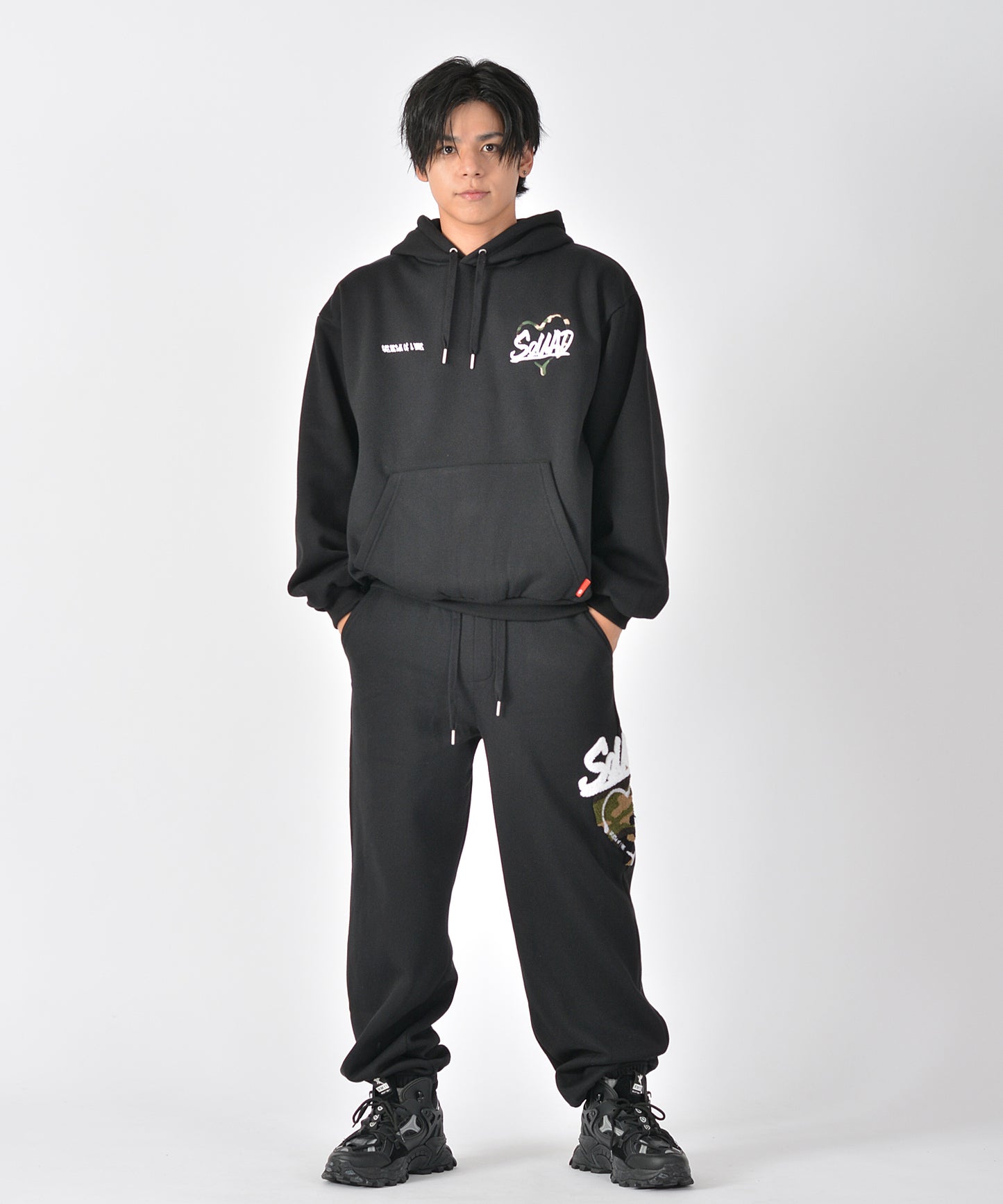 【MAG!C☆PRINCEコラボ】ハートサガラ刺繍セットアップ