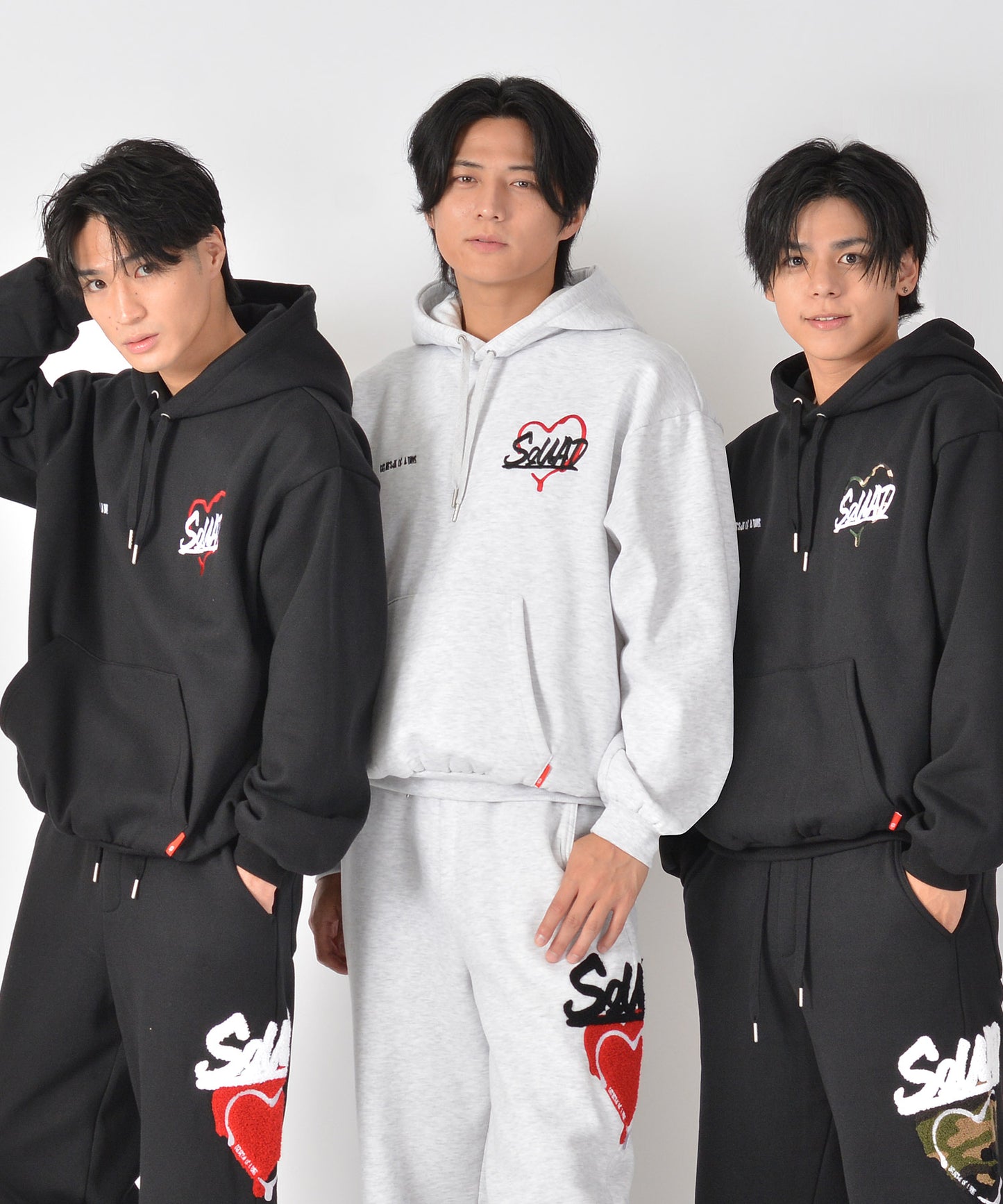 【MAG!C☆PRINCEコラボ】ハートサガラ刺繍セットアップ